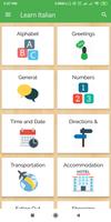 Learn Italian Plakat