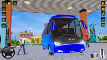 Bus simulator 3d Offline spel screenshot 1