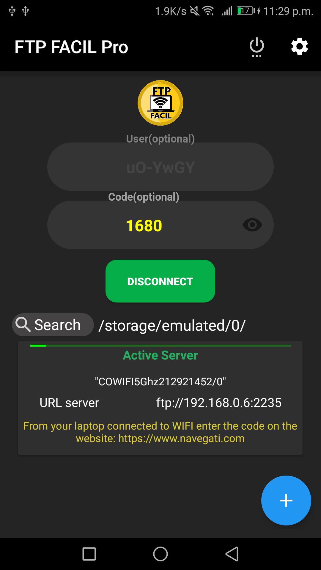 WiFi FTP Easy Server Pro for Android - APK Download
