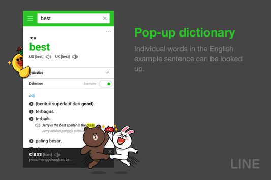 LINE Kamus Inggris (Offline) 截图 10