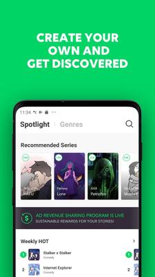 WEBTOON Screenshots