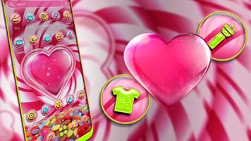 Candy Heart Theme captura de pantalla 3
