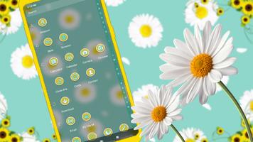 Daisy Flower Theme capture d'écran 2