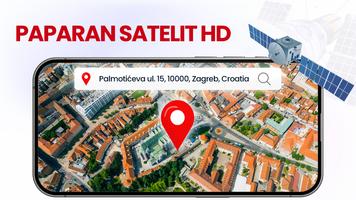 GPS Satelit Lihat: Bumi Peta penulis hantaran