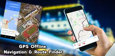 離線 導航 主動 ＆ 全球定位系統 路線 地圖