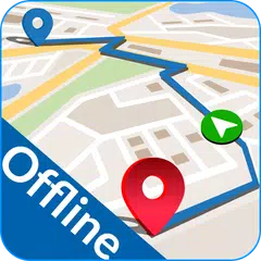 オフライン ナビゲーション 運転 そして、 GPS ルート 地図 アプリダウンロード
