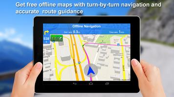 Offline Navigation & GPS Driving Route Destination syot layar 2