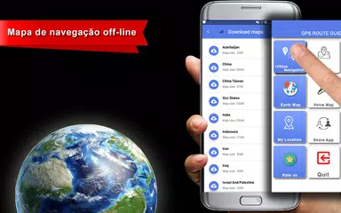 Baixar desligada navegação dirigindo E GPS rota mapas APK