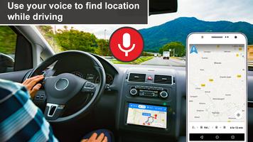 GPS Maps, Voice Navigation & Traffic Road Map ภาพหน้าจอ 3