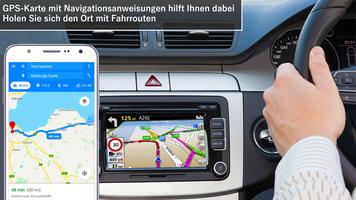 GPS Navigation, Satellit Karte & Reise Richtung Screenshot 2