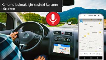 GPS navigasyon, uydu harita & seyahat yön gönderen
