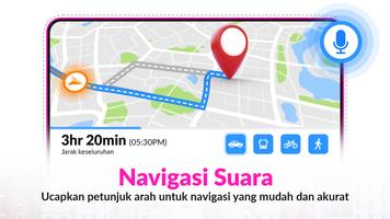 Peta Satelit GPS:Bumi Langsung poster