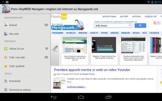 NavigaWeb Tech News screenshot 2