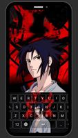 Keyboard Theme Sasuke اسکرین شاٹ 1