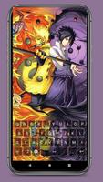 Keyboard Themes X Sasuke syot layar 2