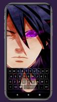 Keyboard Themes X Sasuke syot layar 3