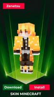 Skins Kimetsu Demon Minecraft تصوير الشاشة 3