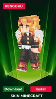 Skins Kimetsu Demon Minecraft تصوير الشاشة 1