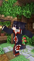 Skin Uchiha 💙 Sasuke and Itachi for MCPE ảnh chụp màn hình 1