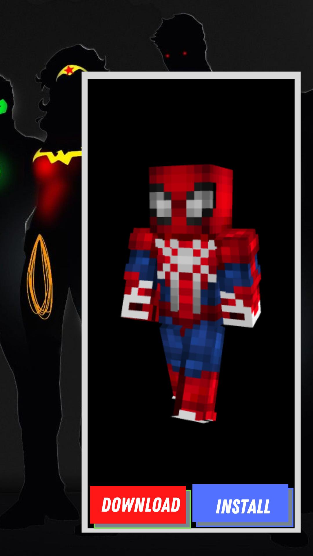 SuperHero All Skins Minecraft APK for Android Download