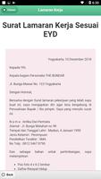La lettre de motivation (CV) d capture d'écran 1