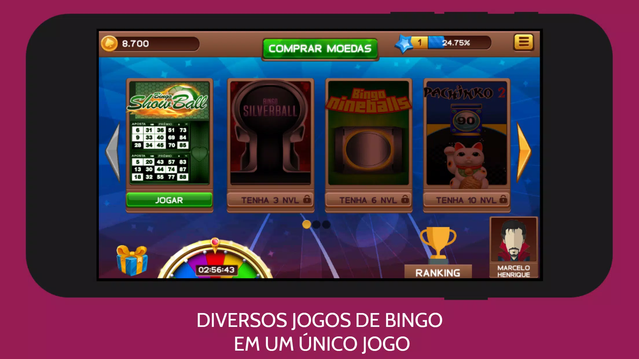 show ball bingo grátis