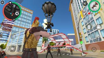 Rope Hero: Cheatground MOD Cartaz