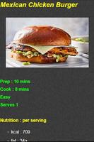 1 Schermata Burger Recipes