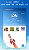 Game Booster - 4x Play Game Faster & Smoother Poster