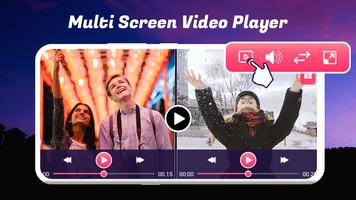 Multi Screen Video Player 스크린샷 1