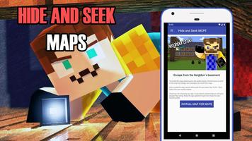 Hide and Seek for Minecraft PE تصوير الشاشة 1