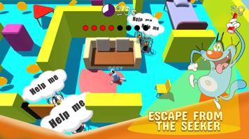 Oggy’s Hide n Seek Challenge imagem de tela 1
