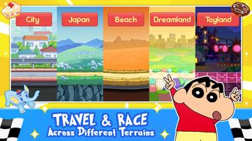 Shinchan Speed Racing : Free Kids Racing Game imagem de tela 2