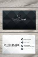 Business card maker poster