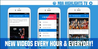 NBA Highlights TV Cartaz
