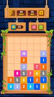 Easy Drag n Merge: Number Block Puzzle постер