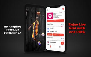 NBA live streaming HD ポスター