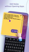 Sticky Notes Widget Colorful постер