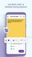 Sticky Notes Widget Notepad ภาพหน้าจอ 2