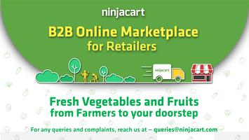 Ninjacart-B2B Veggies &Grocery پوسٹر