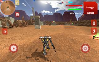 Royal Robots Battleground captura de pantalla 1