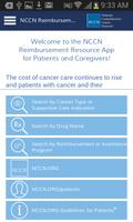 NCCN Reimbursement Resource screenshot 1