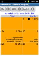 Nanakshahi Calendar (Original) Affiche