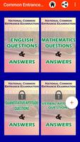 National Common Entrance Exam Practice (Offline) Cartaz
