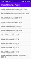 CBSE Class 10 Maths Sample Pap poster