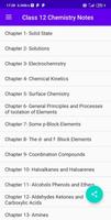Class 12 Chemistry Notes poster