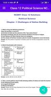 Class 12 Political Science NCE screenshot 2