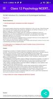 Class 12 Psychology NCERT Solutions Ekran Görüntüsü 2