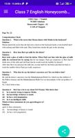 Class 7 English Honeycomb NCER screenshot 2