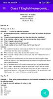 Class 7 English Honeycomb Poem screenshot 2